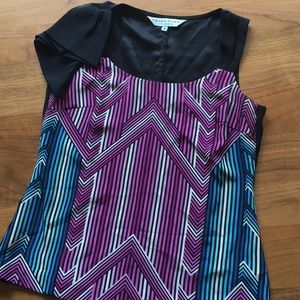 Trina Turk Silk Tank, Size 4
